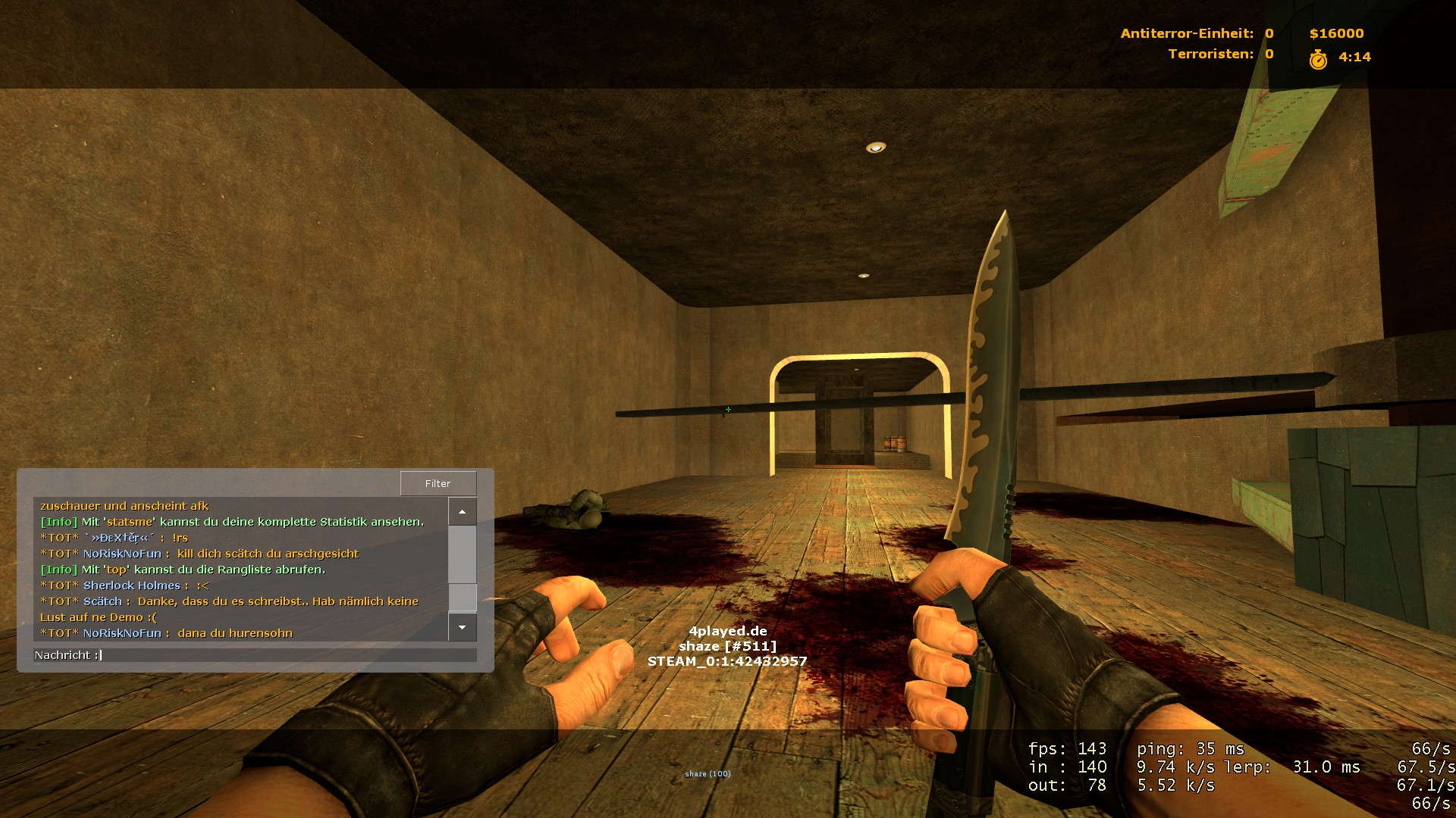 Screen von Chat